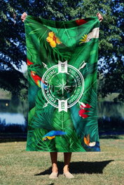 Mijölnir Forest Camping 70 Toalla de playa Multicolor